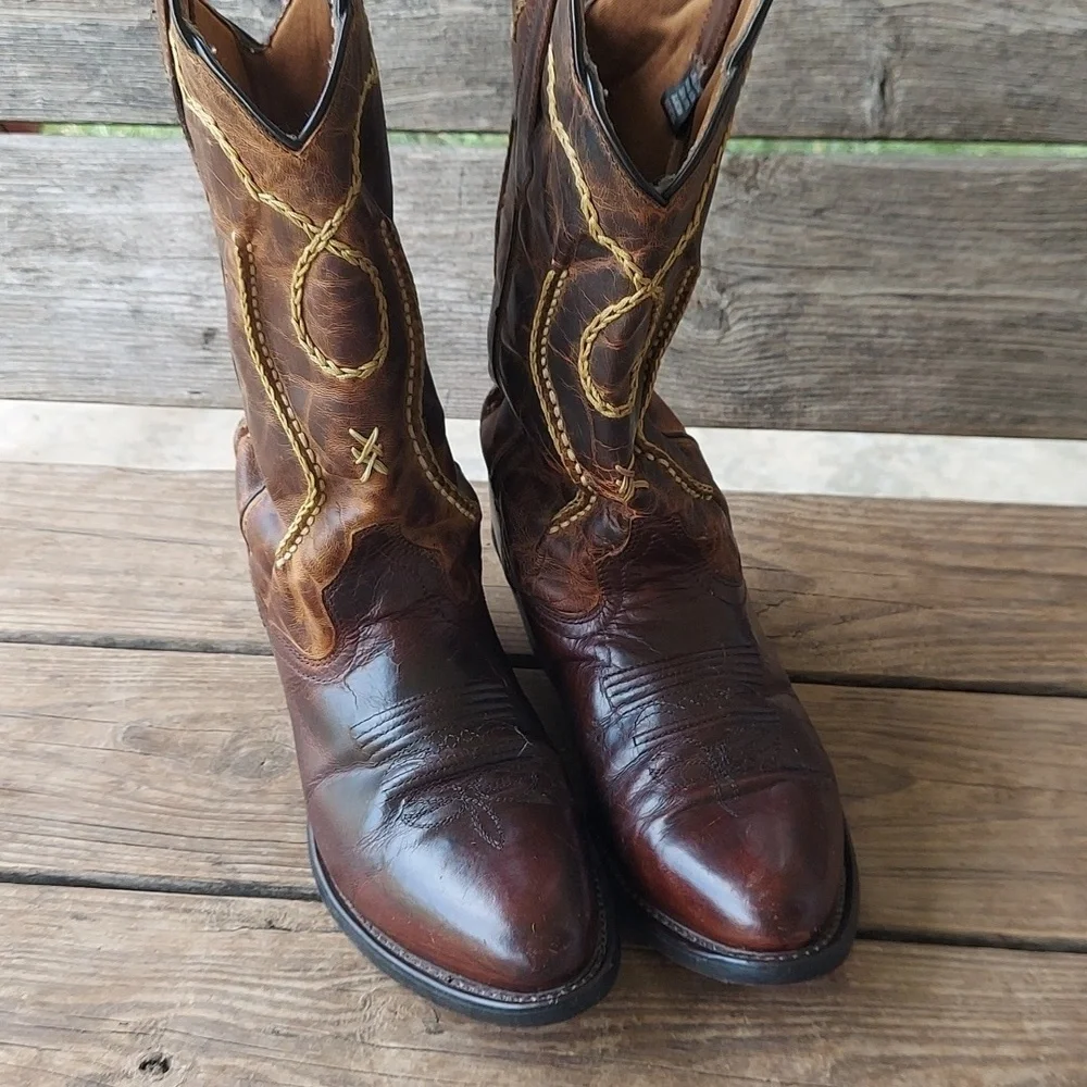 Laredo Men's Leather Western Boots